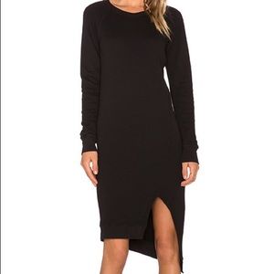 Oak NYC Long Split Front Pullover